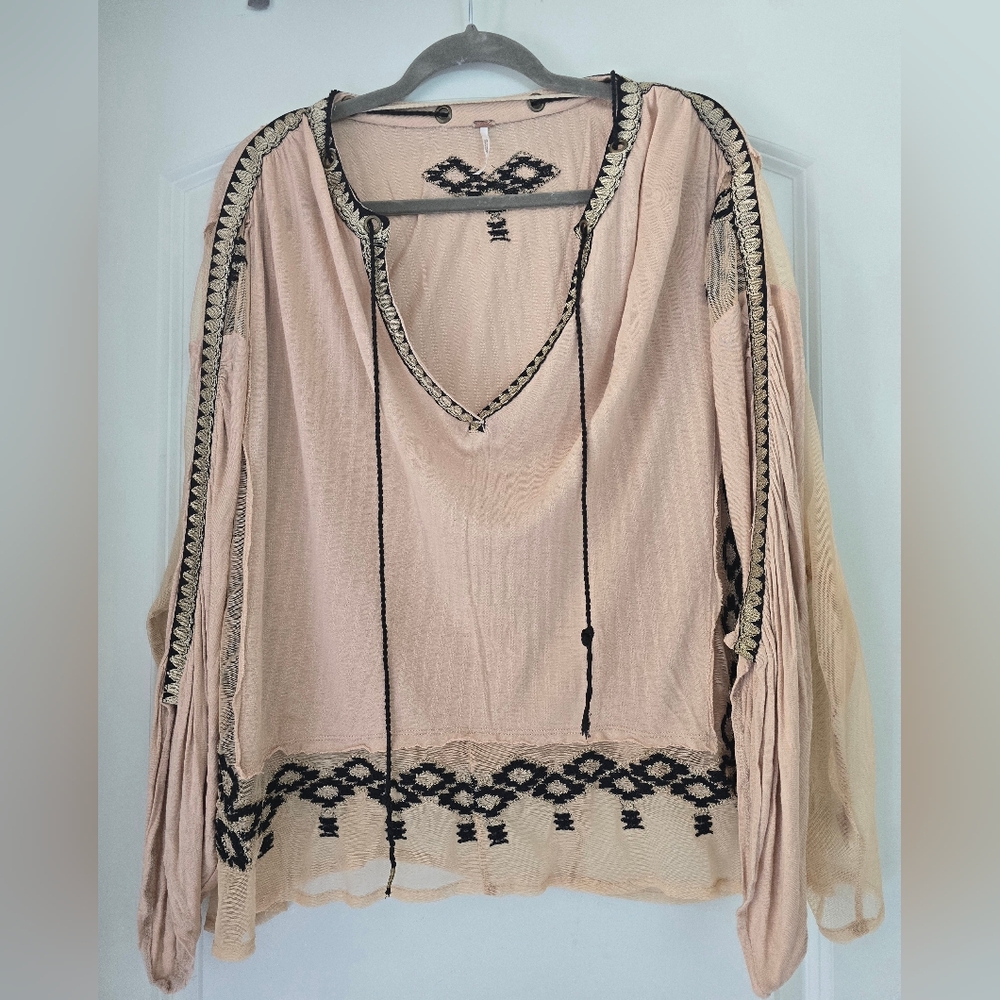 Free People Boho Blouse